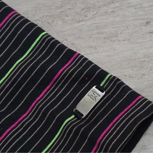 Nike Tiger Woods Golf Polo Mens XL Striped Dri-FIT Performance Shirt - Picture 4 of 5